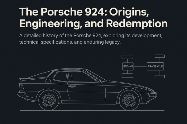 The Porsche 924: Origins, Evolution, and Redemption